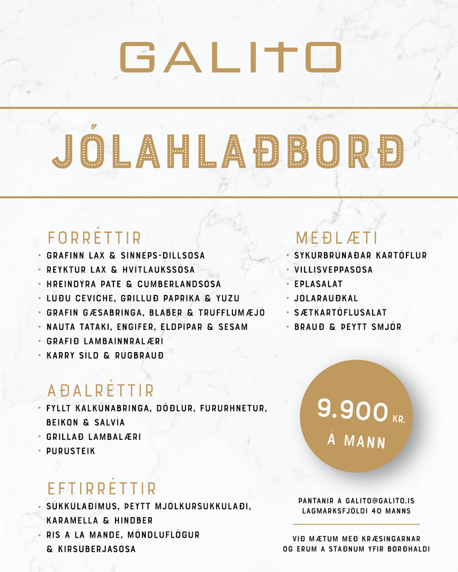 Jólahlaðborð 2023 Galito 1080x1350